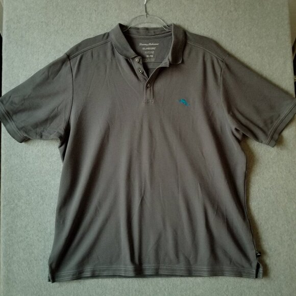 Tommy Bahama Other - Tommy Bahama Mens Island Zone Supima Short Sleeve Polo Camp Shirt Casual Golf XL
